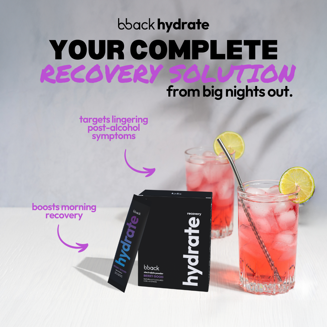 bback hydrate berry recovery boost  (1 box)