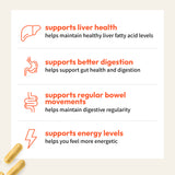 bback liver guard benefits: supports liver health, digestion, regular bowel movements and energy levels