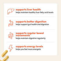 bback liver guard benefits: supports liver health, digestion, regular bowel movements and energy levels
