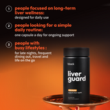 Who bback liver guard is for: long-term liver wellness, a simple daily routine, busy lifestyles