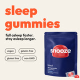 bback snooze gummies 3mg melatonin [EXP: Jul 2027]