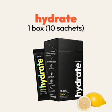 bback hydrate recovery