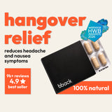 bback hangover relief 10-capsule sleeve