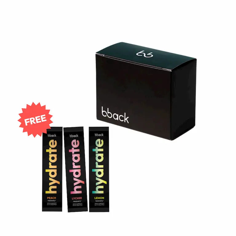 bback 1 box + 3 FREE hydrate flavours
