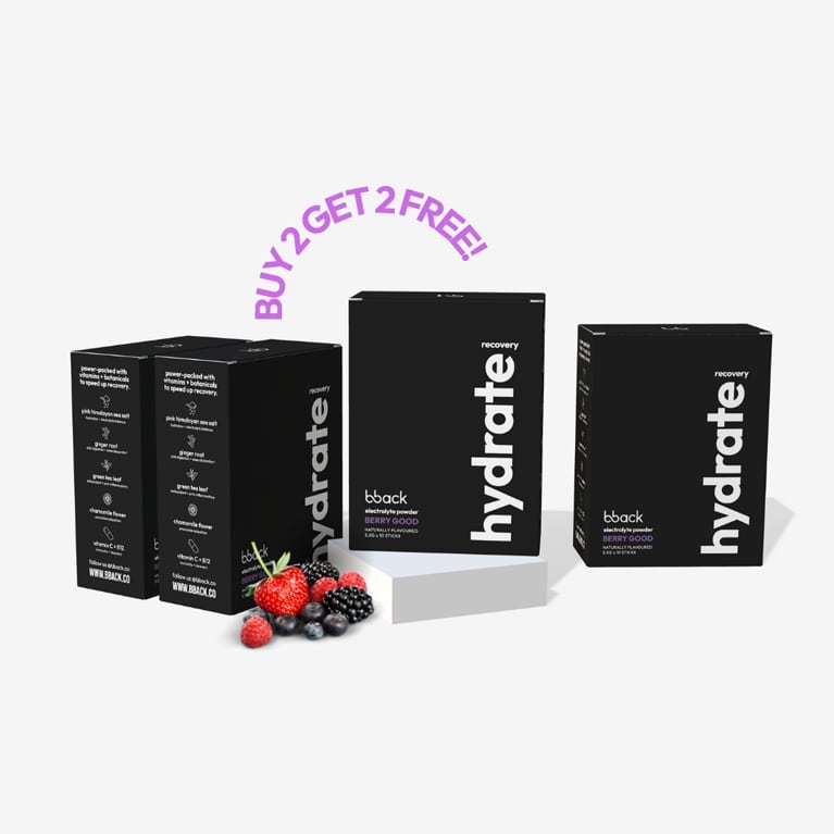 bback hydrate berry recovery boost (FREE box)