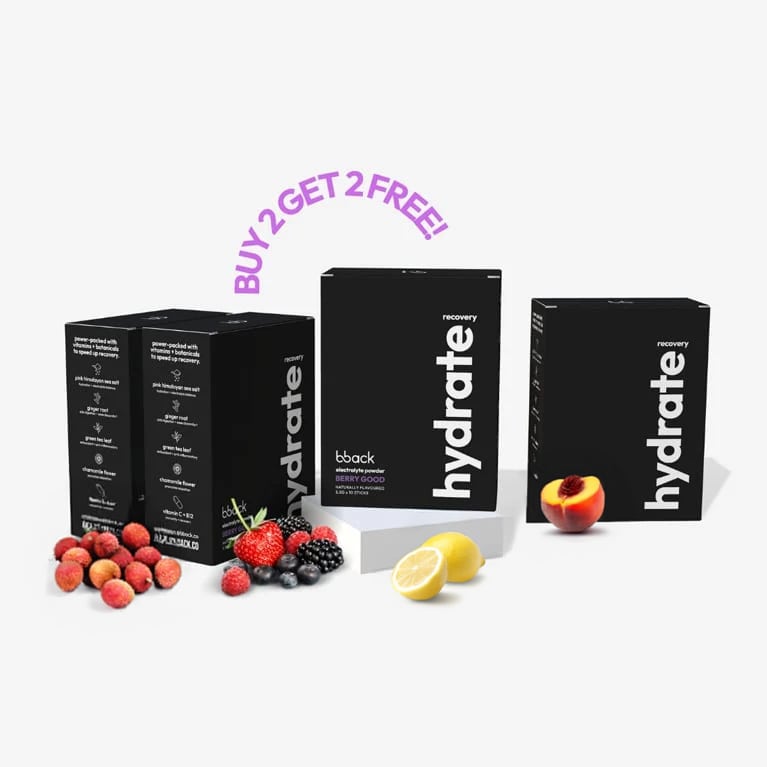 bback hydrate berry recovery boost (2+2 FREE box)