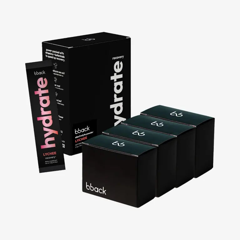 bback 4 box + 1 FREE lychee hydrate box