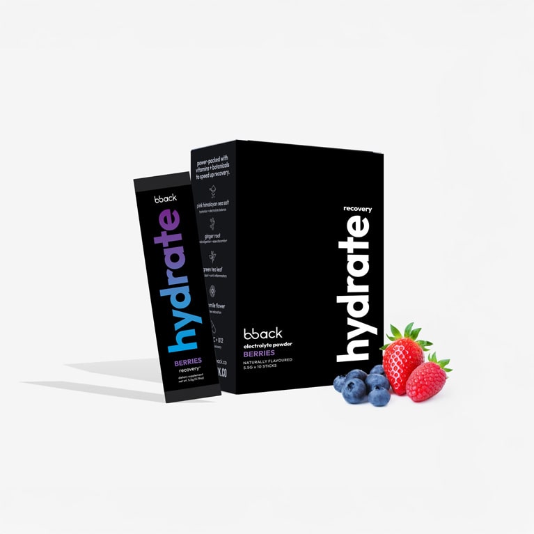 bback hydrate berry recovery boost (1+1 FREE box)
