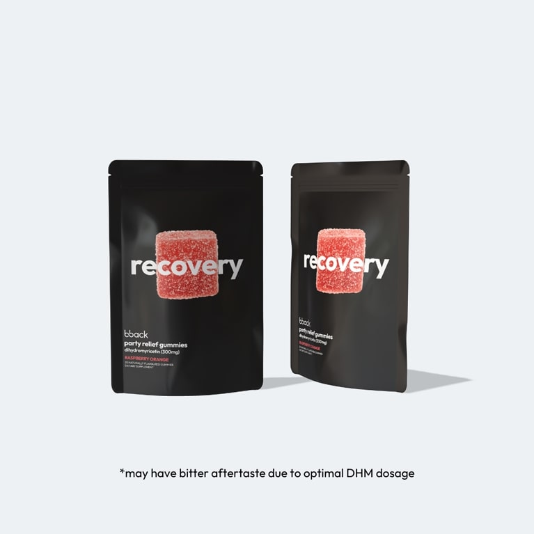 bback DHM recovery gummies (2 pouches)