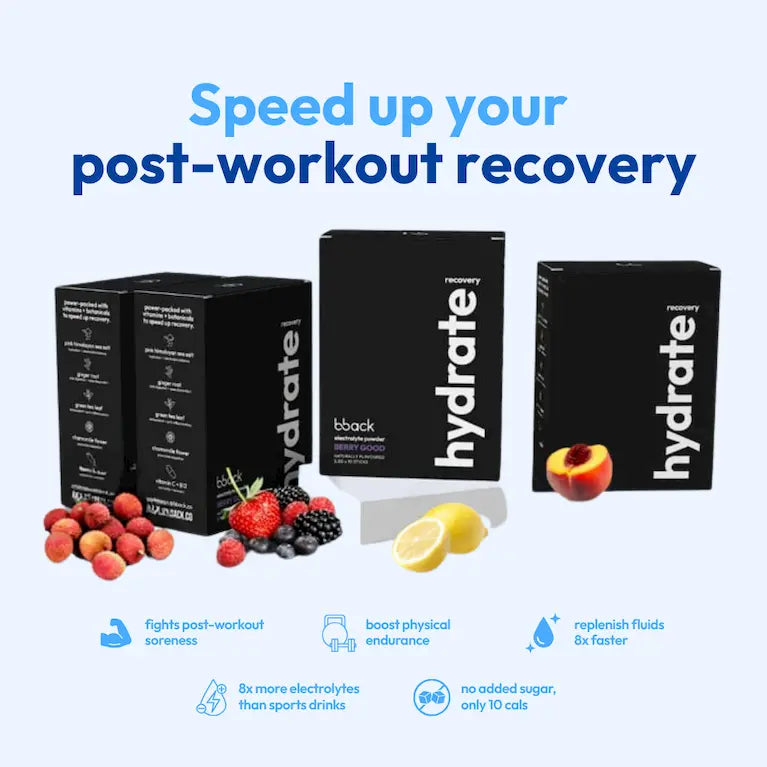 bback hydrate recovery boost (3+1 FREE box)
