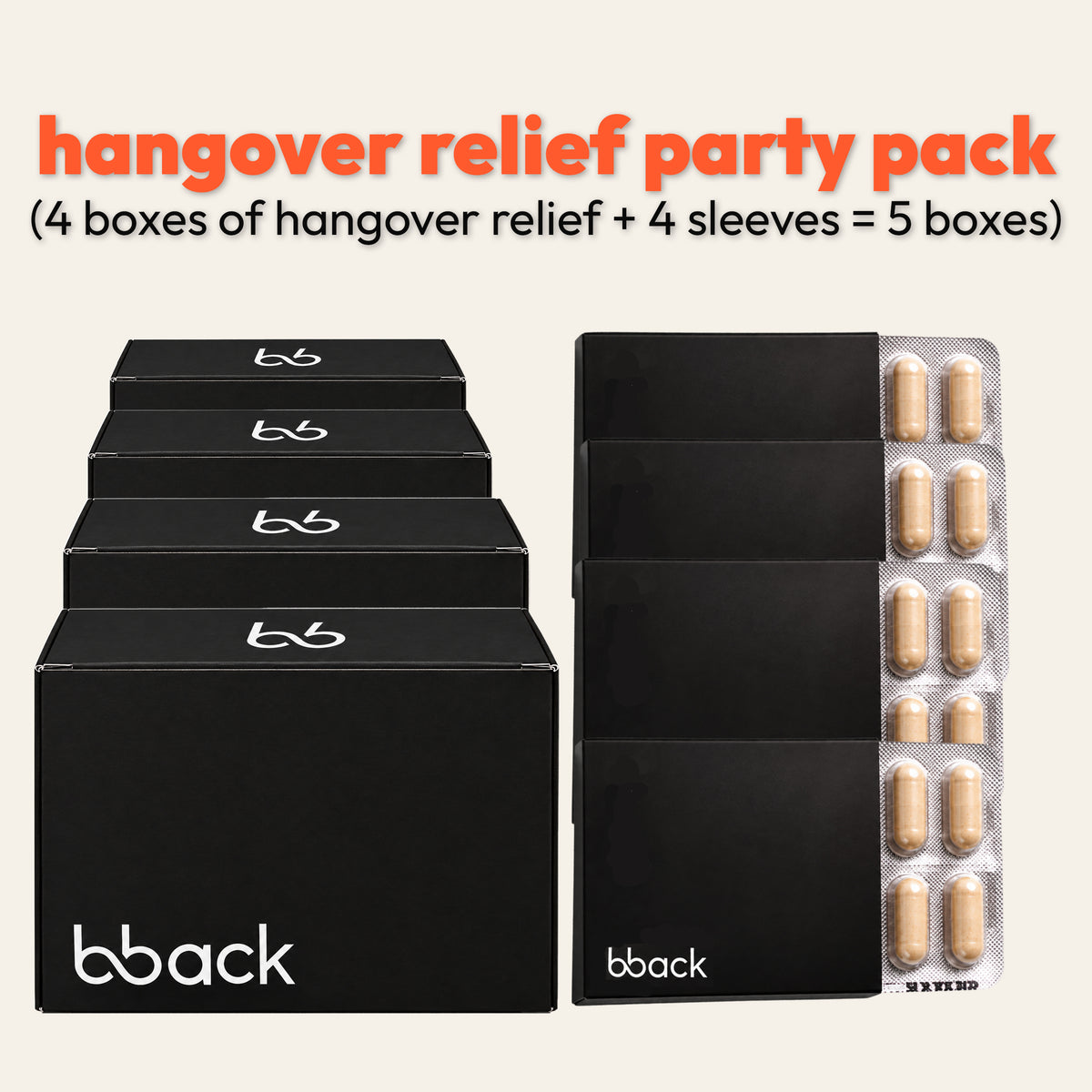 hangover recovery party pack