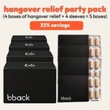hangover recovery party pack
