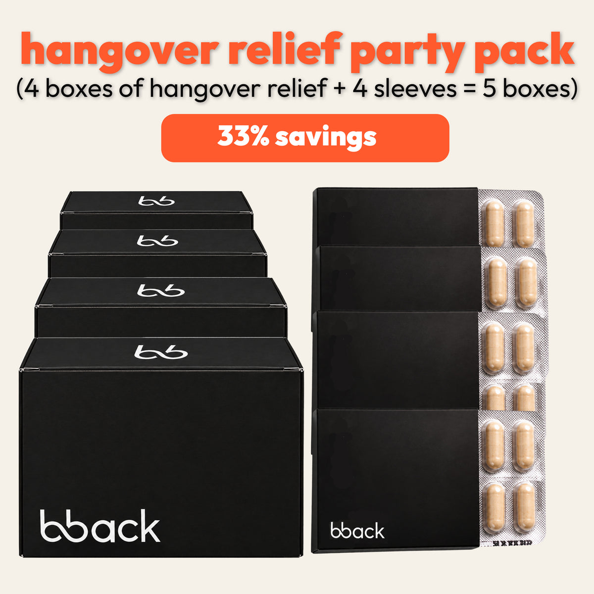 hangover recovery party pack